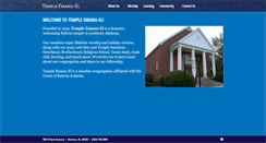 Desktop Screenshot of dothansynagogue.org