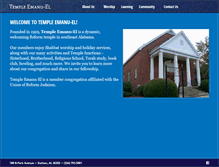 Tablet Screenshot of dothansynagogue.org